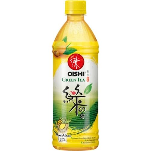 OISHI - Grüner Tee Honig-Zitrone - 1 X 500 ML (Packung mit 6) von Oishi