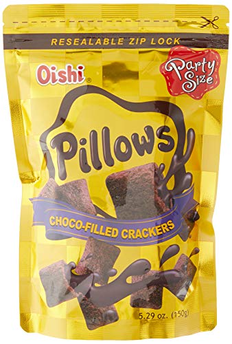 Oishi Pillows Snack Biscuits Chocolate 150g von Oishi