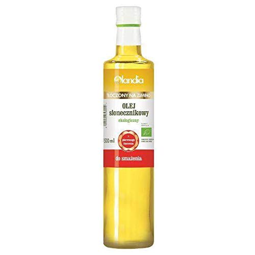 +Kaltgepresstes Sonnenblumenöl zum Braten BIO 500 ml - OLANDIA von Olandia