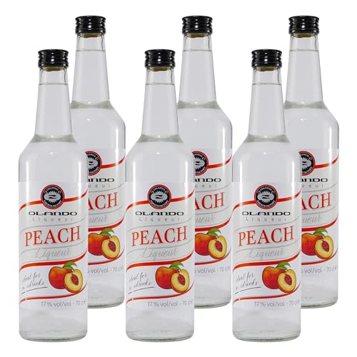 Olando Peach Liqueur (6 x 0,7L) von Olando