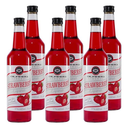 Olando Strawberry Liqueur (6 x 0,7L) von Olando