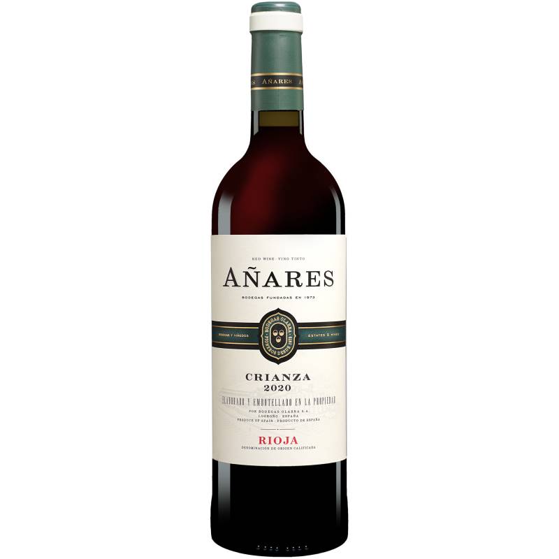 Añares Crianza 2020  0.75L 13.5% Vol. Rotwein Trocken aus Spanien von Olarra