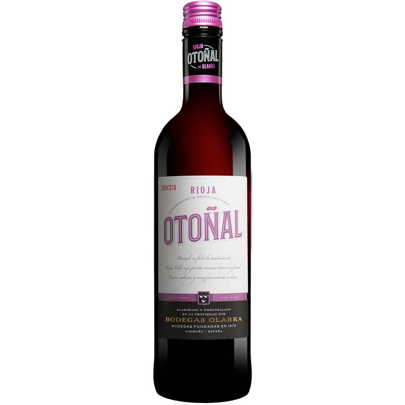 Otoñal Tinto 2023  0.75L 13.5% Vol. Rotwein Trocken aus Spanien von Olarra