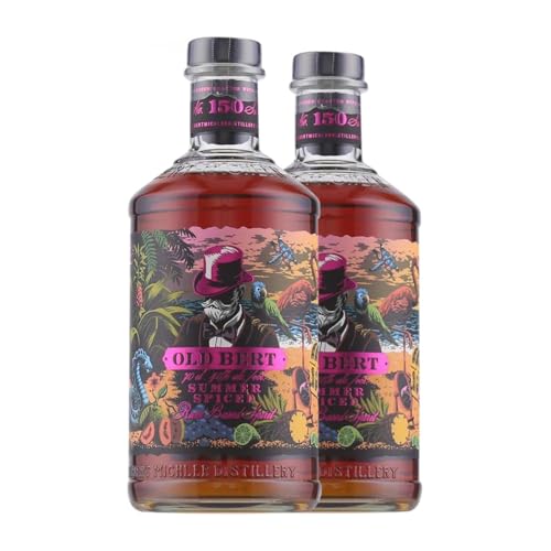 Rum Old Bert Summer Spiced 70 cl (Karton mit 2 Flaschen von 70 cl) von Old Bert