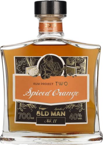 Old Man Rum Project Two - Spiced Orange | 1x0.7L | Rum aus der Karibik | Fruchtig-pfeffrig von Spirits of Old Man