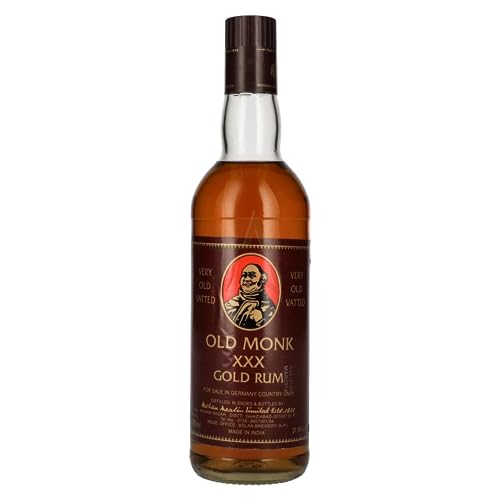 Old Monk XXX Gold Rum 37,50% 0,70 Liter von Old Monk