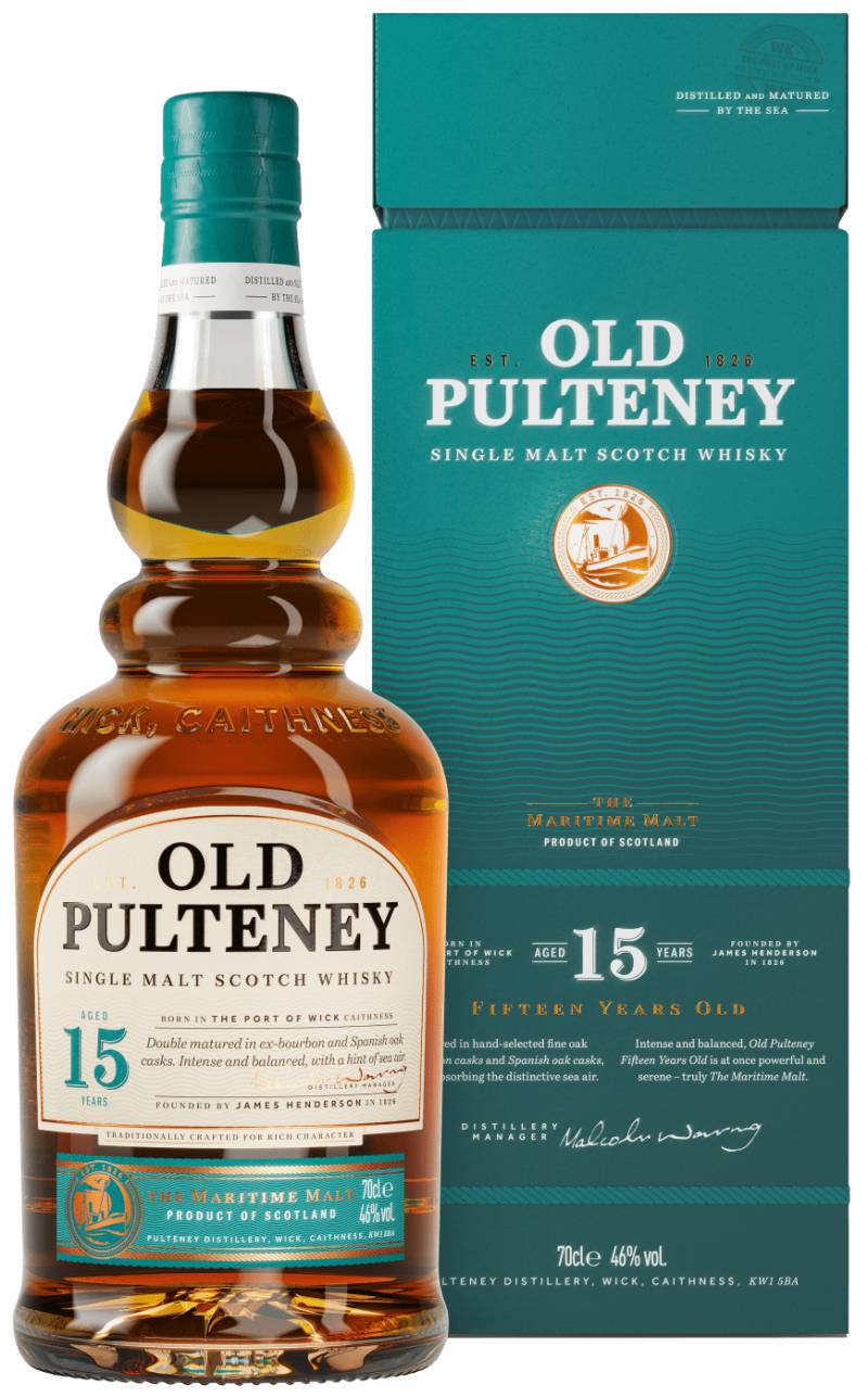 Old Pulteney 15 Years Old Single Malt Scotch Whisky