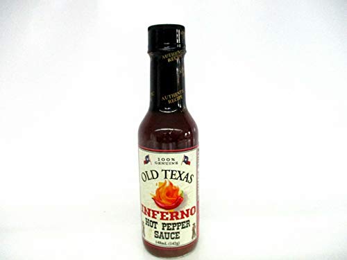 Old Texas Inferno Hot Pepper Sauce, 148 ml von Old Texas