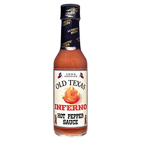 Old Texas Inferno Hot Pepper Sauce, 148 ml von Old Texas