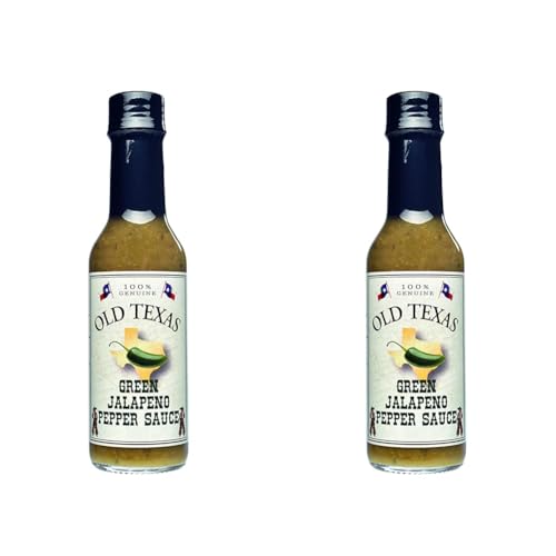 Old Texas Old Texas Green Jalapeno Pepper Sauce 148 ml (Packung mit 2) von Old Texas