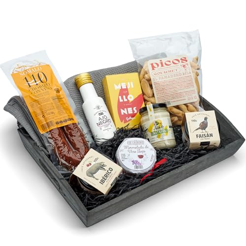 OleVale - Geschenkbox mit Spanischen Feinkost Delikatessen, die Überraschen. Originelles Geschenk für Männer und Frauen. Eine Gastronomische Reise! (Set 1) von OleVale