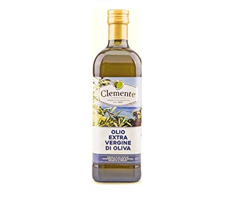 3x Clemente Olio Extra Vergine di Oliva Natives Olivenöl extra Mischung aus Olivenölen kalte Extraktion 1Lt von Olearia Clemente