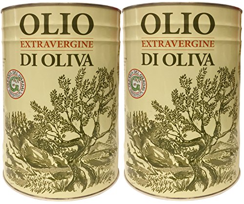 Natives Olivenöl extra del GARDA kaltgepresst (2 X 5 L) Kanister - Olio extra vergine di oliva von Olearia del Garda