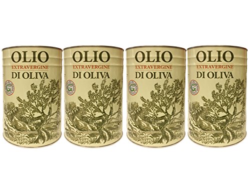 Natives Olivenöl extra del GARDA kaltgepresst (4 X 5 L) Kanister - Olio extra vergine di oliva von Olearia del Garda