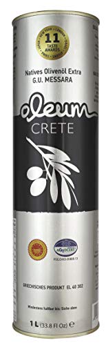 Oleum Crete P.D.O. Messara/Timbaki/Kreta 1000ml mildes-fruchtiges Olivenöl von Kreta. Hersteller mit über 92 internationalen Auszeichnungen. Sortenrein aus der Koroneiki-Olive. von oleum crete