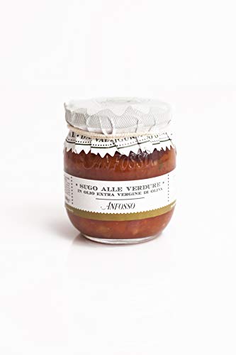 Olio Anfosso Sauce mit Gemüse in nativem Olivenöl extra, 180 g von Olio Anfosso