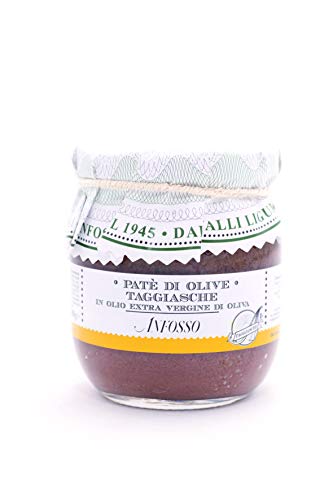 Olio Anfosso Schwarze Taggiasca Olivencreme, 180 g von Olio Anfosso