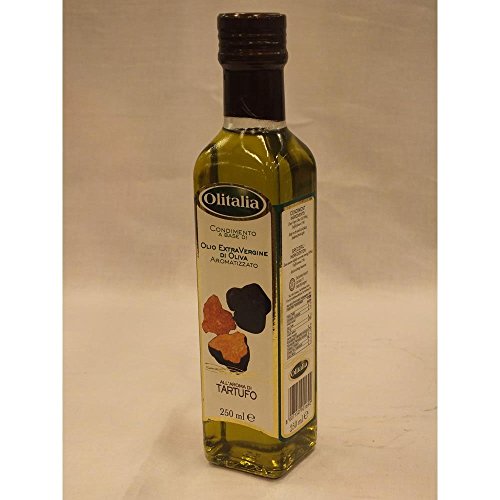 Olitalia Olio Extra Vergine di Oliva con Tartufo 250ml Flasche (Extra natives Olivenöl mit Trüffel) von Olitalia