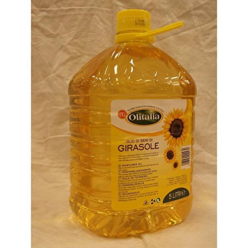 Olitalia Olio di Semi di Girasole 5000ml Kanister (Sonnenblumenöl) von Olitalia