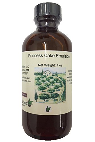 OliveNation Princess Cake Emulsion – 237 ml – glutenfrei und koscher – hochwertige Aroma-Brunnen von OliveNation