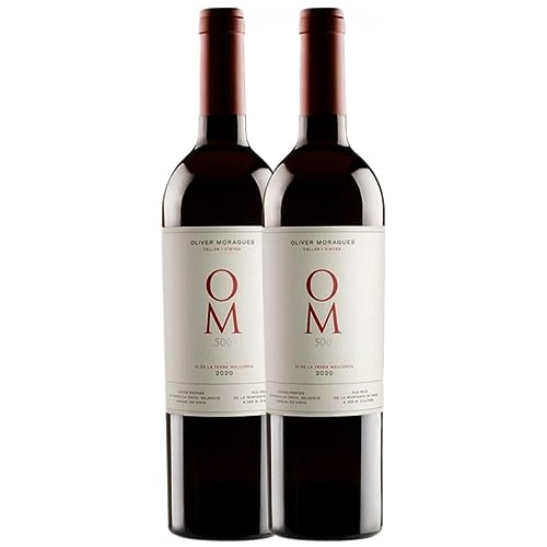 Oliver Moragues OM 500 Vi de la Terra de Mallorca 75 cl (Schachtel mit 2 Flaschen von 75 cl) von Oliver Moragues