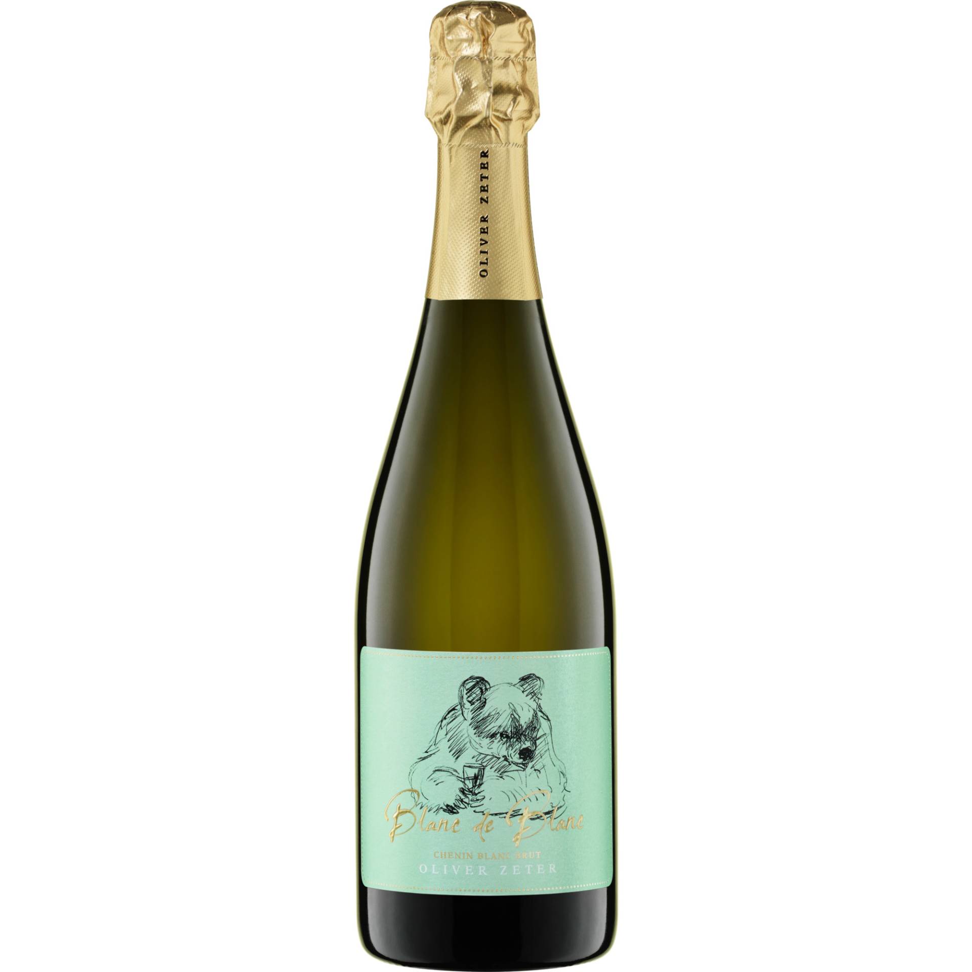 Oliver Zeter Blanc de Blanc Chenin Blanc, Brut, Pfalz, Pfalz, 2019, Schaumwein von Oliver Zeter GbR, Eichkehle 25, 67433 Neustadt-Haardt, Pfalz