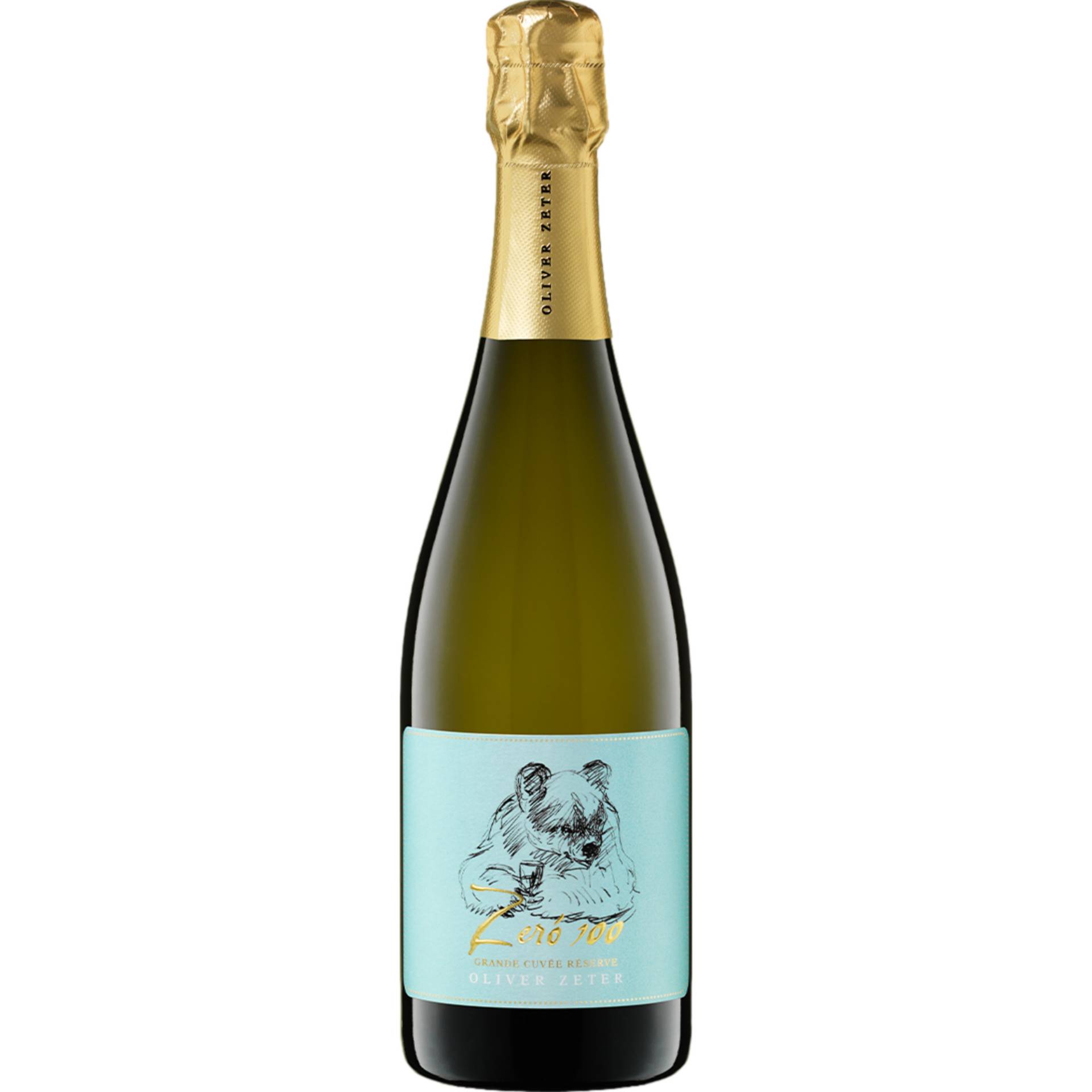 Oliver Zeter Zeró 100 Grande Cuvée Réserve, Brut Nature, Pfalz, Pfalz, 2014, Schaumwein von Oliver Zeter GbR, Eichkehle 25, 67433 Neustadt-Haardt, Pfalz