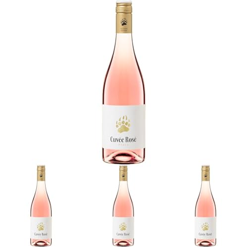 Cuvée Rosé QbA trocken, Oliver Zeter, Pfalz (Packung mit 4) von Oliver Zeter