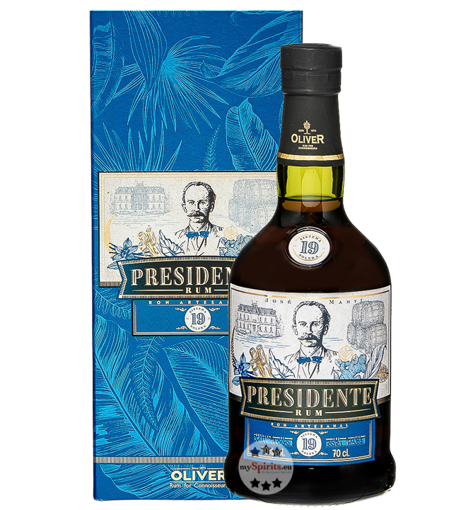 Presidente Rum 19 Sistema Solera (40 % Vol., 0,7 Liter) von Oliver & Oliver