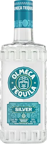 Olmeca Blanco Tequila Clasico – Klarer Tequila Silver mit süßer und belebender Agaven-Note – Mexikanische Spirituose aus dem Herzen der blauen Agave – 1 x 0,7 l von Olmeca