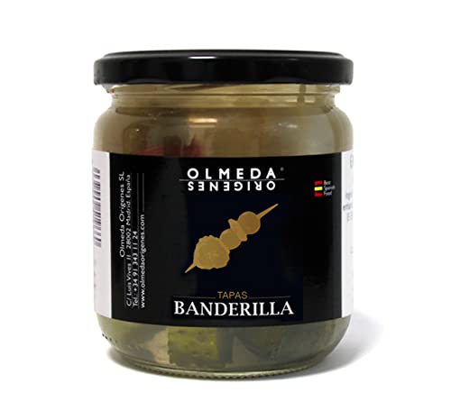 OLMEDA ORÍGENES - Spanische Banderillas - Glasgefäß (370 gr) von Olmeda