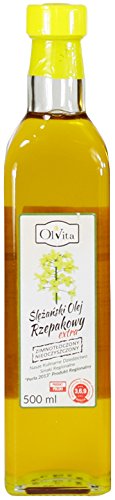 Rohes Rapsöl, unraffiniert, kaltgepresst und roh Ol'Vita 500 ml von Olvita