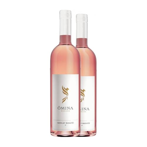 Omina Romana Rosato 75 cl Rosé-Wein (Karton mit 2 Flaschen von 75 cl) von Omina Romana