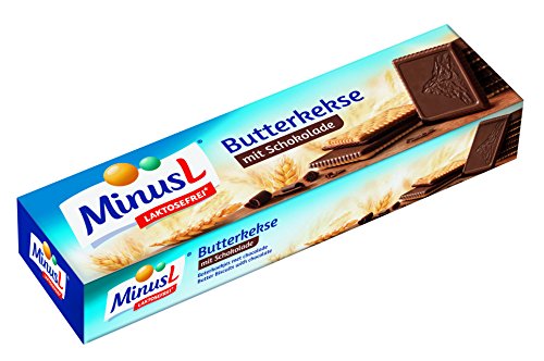 Minus L - Butterkekse mit Schokolade - 125 GR von Zeelec