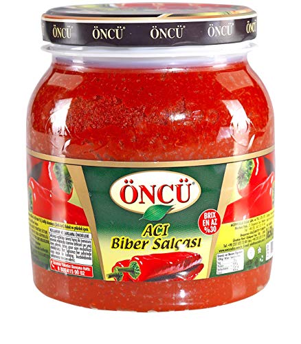 Türkische Oncu Pfefferpaste Aci Biber Salcasi 1650 g von Tadim