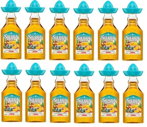 1 Box a 12 x 50ml Sierra Tropical Chilli – Fruchtiger Likör mit Sierra Tequila Blanco – mit Mango, Maracuja & Chili – mit 100% natürlichen Aromen – 18% Alk. + Space Riegel von Onlineshop Bormann von Onlineshop Bormann