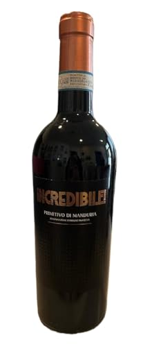 1 Flasche Incredibile! Primitivo Di Manduria Rotwein a 0,75 L 14,5% vol. + Space Keks gratis a 45 g von Onlineshop Bormann von Onlineshop Bormann