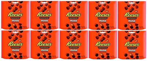 10 Tüten Reese's Peanut Butter Cups Minis 90 g + Space Keks gratis a 45 g von Onlineshop Bormann von Onlineshop Bormann