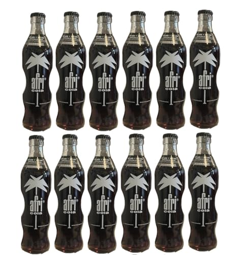 12 Flaschen Afri Cola Glas Gastroflaschen a 0,33 L inkl. MEHRWEGPFAND + Space Keks gratis a 45 g von Onlineshop Bormann von Onlineshop Bormann