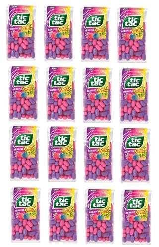 16 Boxen F e r r e r o Tic Tac Berries Sour a 54 G Tictac Saure Beeren 110er + Space Riegel von Onlineshop Bormann von Onlineshop Bormann