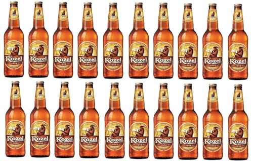 20 Flaschen Kozel Premium Lager a 0,5L 4,6% vol. inkl. MEHRWEGPFAND + Space Keks gratis a 45 g von Onlineshop Bormann von Onlineshop Bormann