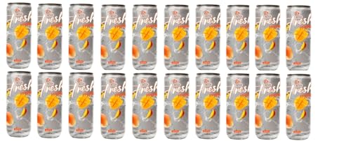 24 Dosen Fresh Mango Erfrischungsgetränk inkl. EINWEGPFAND + Space Keks gratis a 45 g von Onlineshop Bormann von Onlineshop Bormann