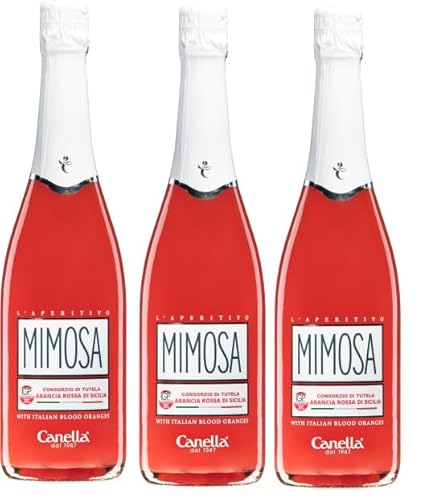 3 Flaschen Canella di Mimosa Blutorange a 750ml + Space Riegel von Onlineshop Bormann von Onlineshop Bormann