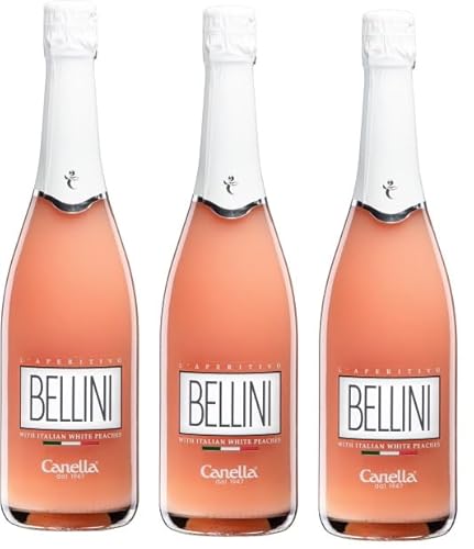 3 x Canella Bellini weißer Pfirsich a 750ml + Space Riegel 1500 ml von Onlineshop Bormann