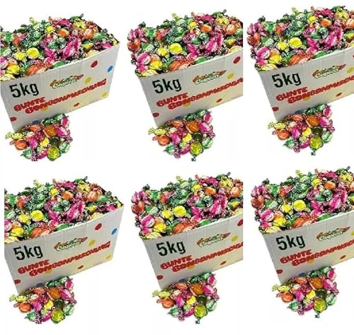 30kg Bonbons bunte Bonbonmischung Wurfmaterial Tise Capico Karneval Bonbon von Onlineshop Bormann