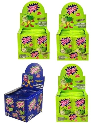 4 Boxen Magic Gum Mix aus 2 Sorten (1 x Magic Gum Tutti Frutti & 3 x Magic Gum Sour Apple) a 350 g + Space Keks gratis a 45 gvon Onlineshop Bormann von Onlineshop Bormann