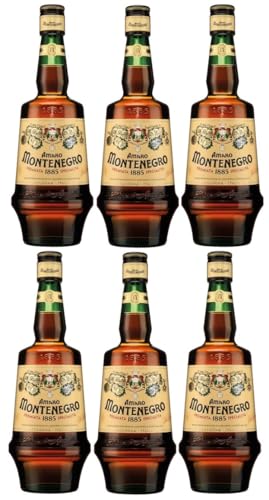 6 Flaschen Amaro Montenegro a 0,7 L 23% vol. + Space Keks gratis a 45 g von Onlineshop Bormann von Onlineshop Bormann