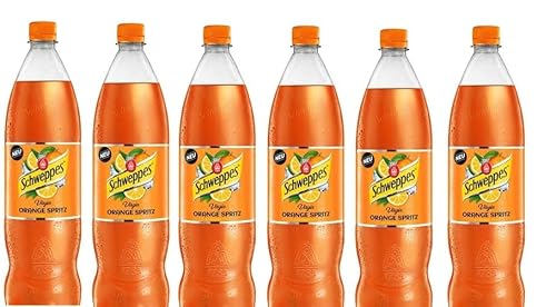 6 Flaschen S chweppes Virgin Orange Spritz a 1,25 Liter inkl. EINWEGPFAND von Onlineshop Bormann