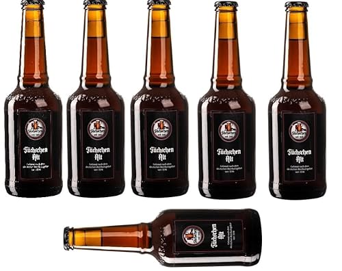 6 Flaschen a 0,33l Füchschen Alt seit 1848 Altbier inclusiv MEHRWEG Pfand + Space Riegel von Onlineshop Bormann von Onlineshop Bormann