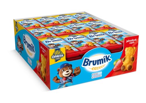 OPAVIA Brumík Erdbeere 48 x 30 g von Opavia